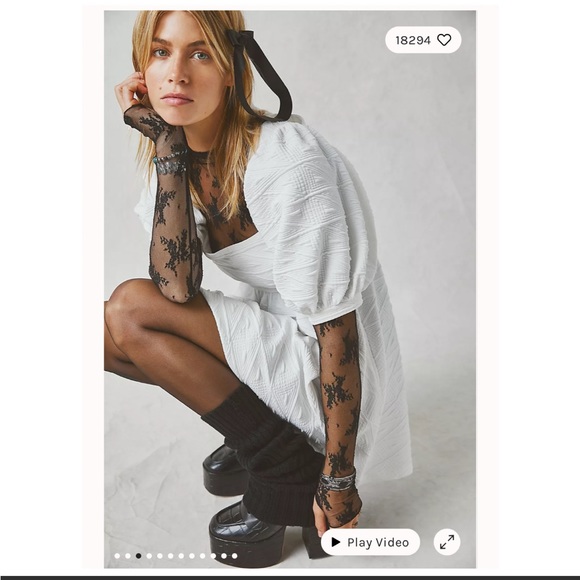 NWT FREE PEOPLE Violet Mini Dress - Picture 11 of 12